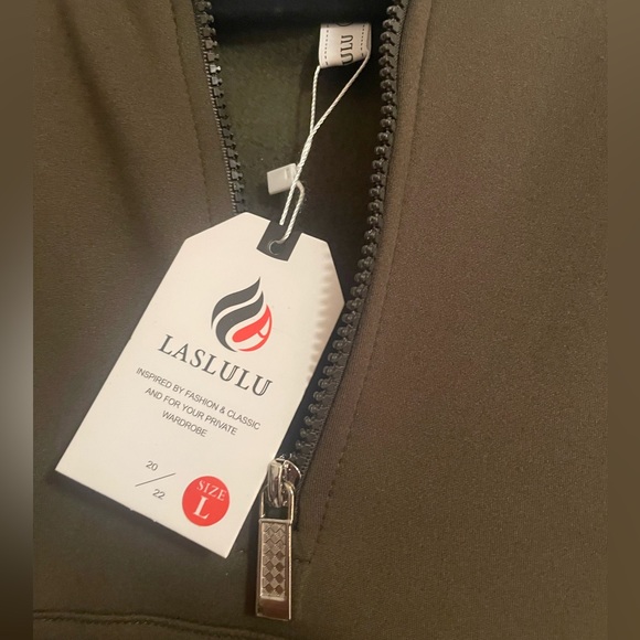 Viral Amazon Olive Green Cropped Hoodie / Pullover - Picture 3 of 4